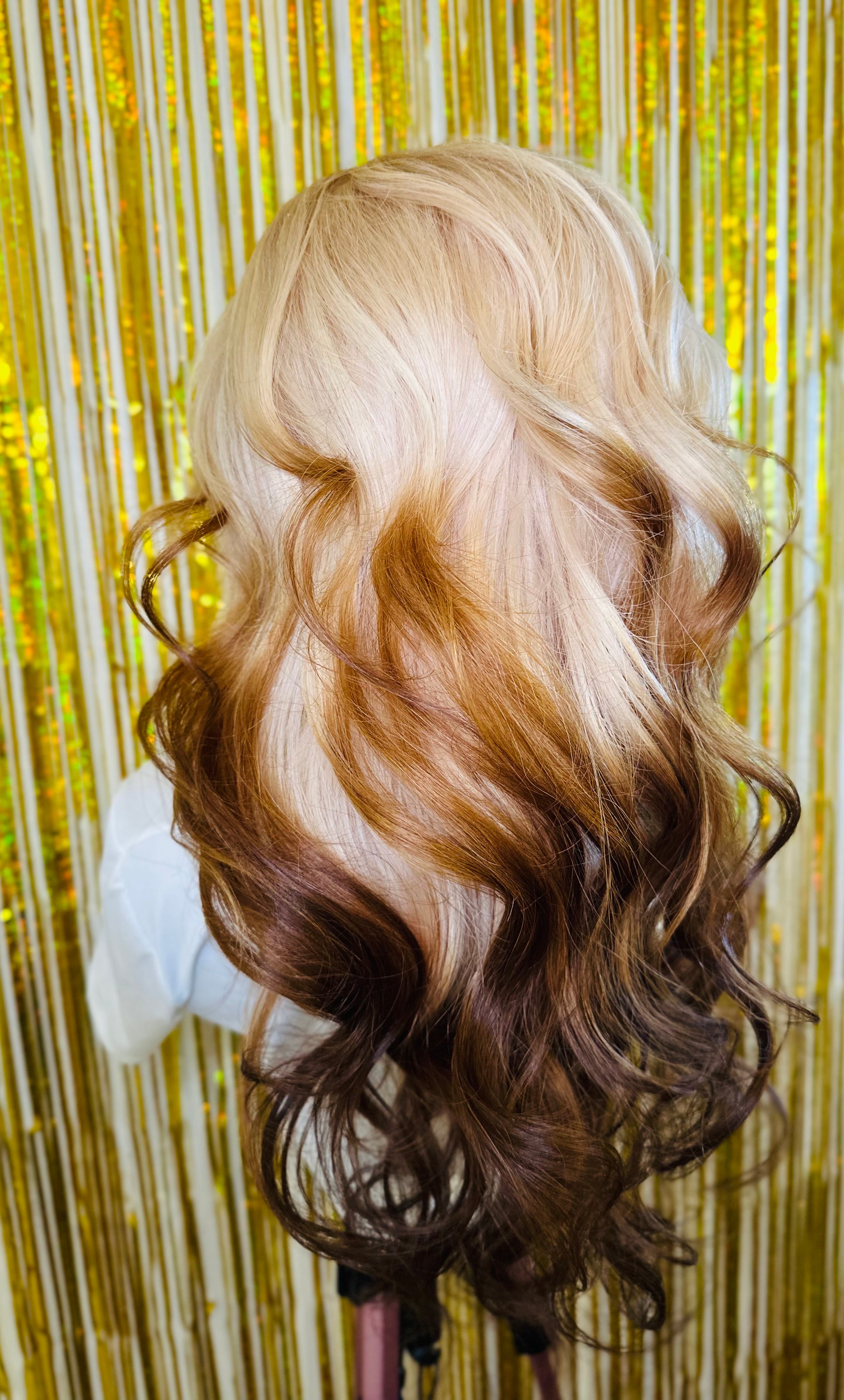Vanilla Bean Sundae Candy Coated Custom Color Wig