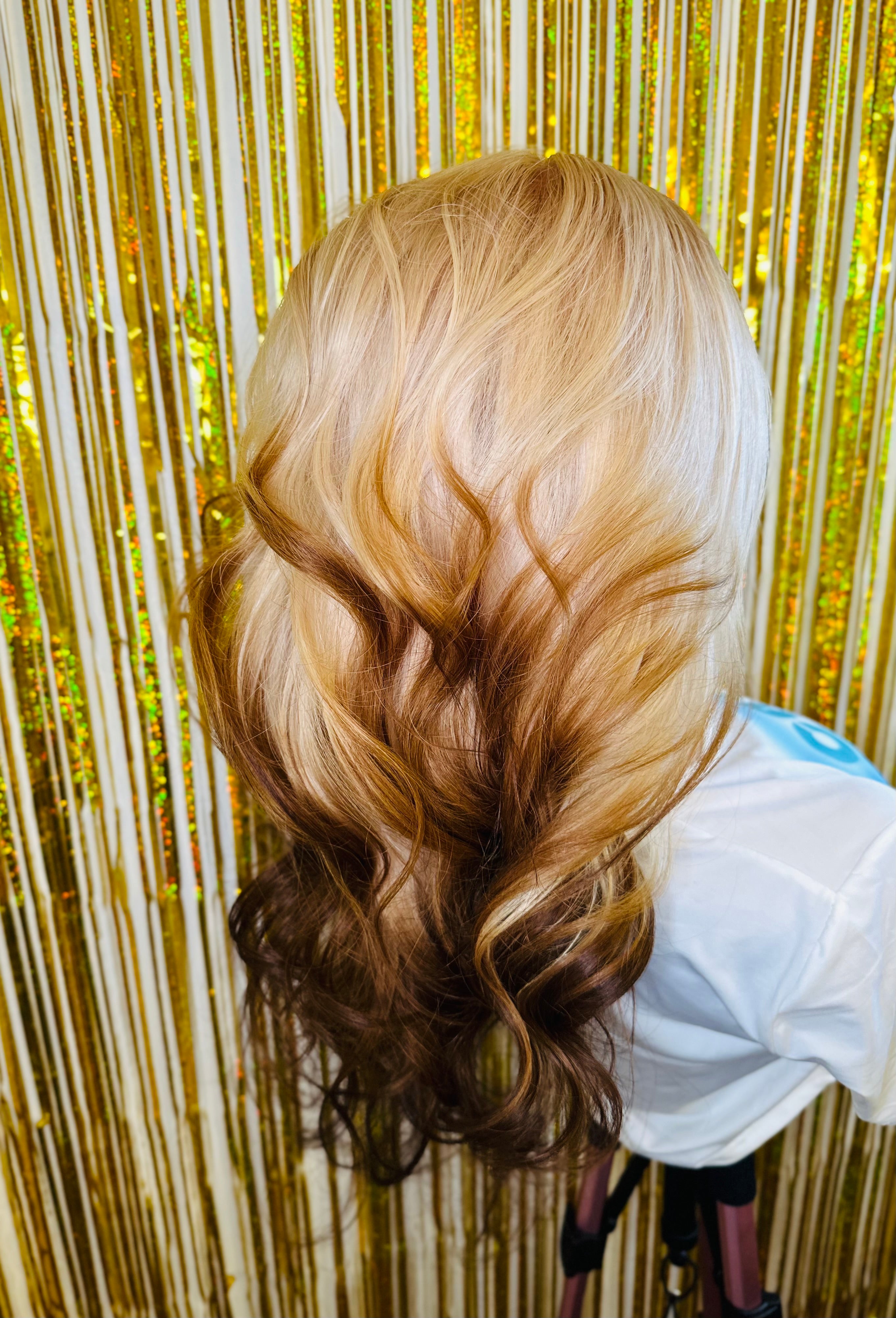 Vanilla Bean Sundae Candy Coated Custom Color Wig