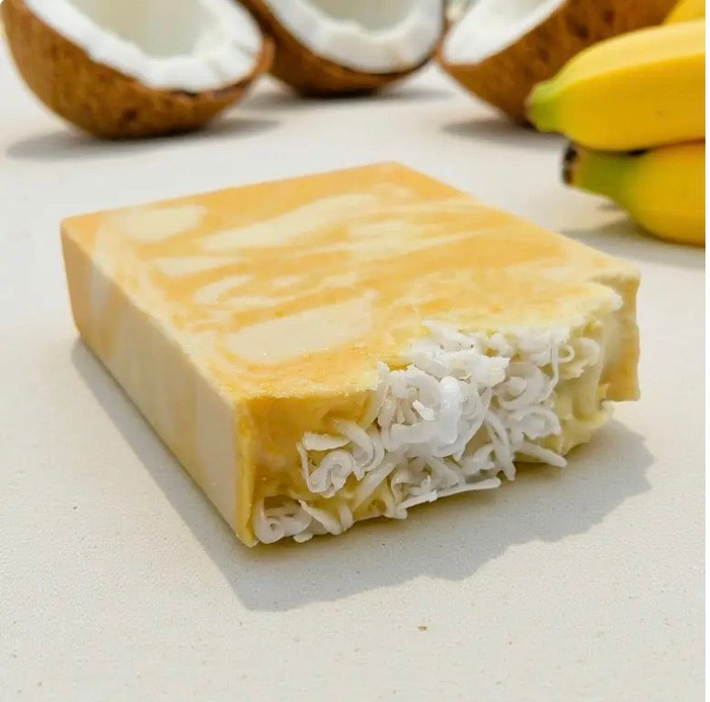 Banana Coconut Lavish Bath Bar