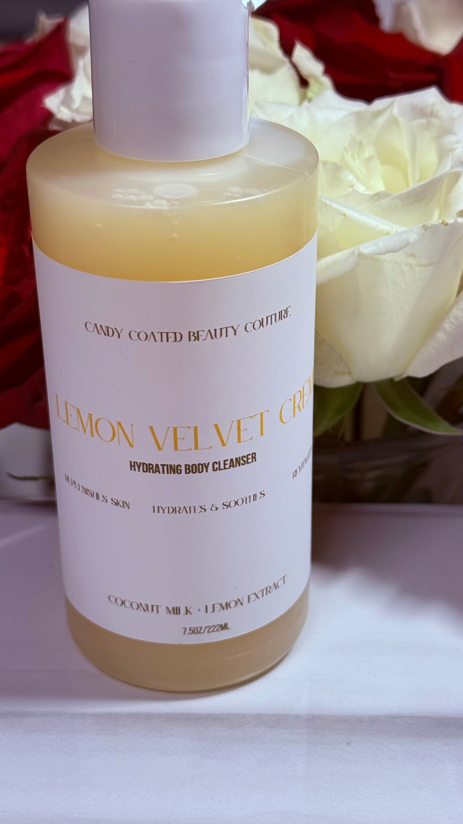 Lemon Velvet Crème Hydrating Body Cleanser