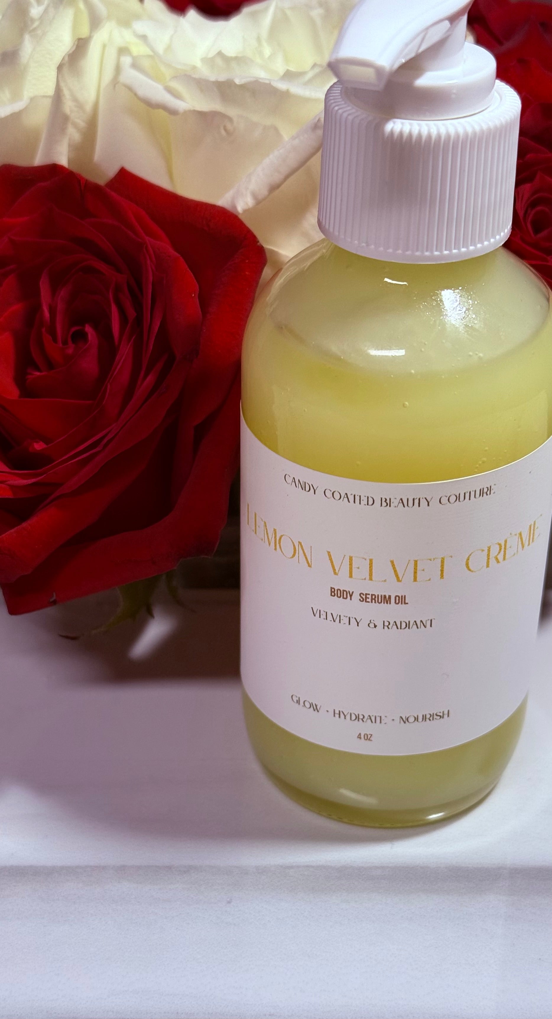 Lemon Velvet Crème Body Serum Oil