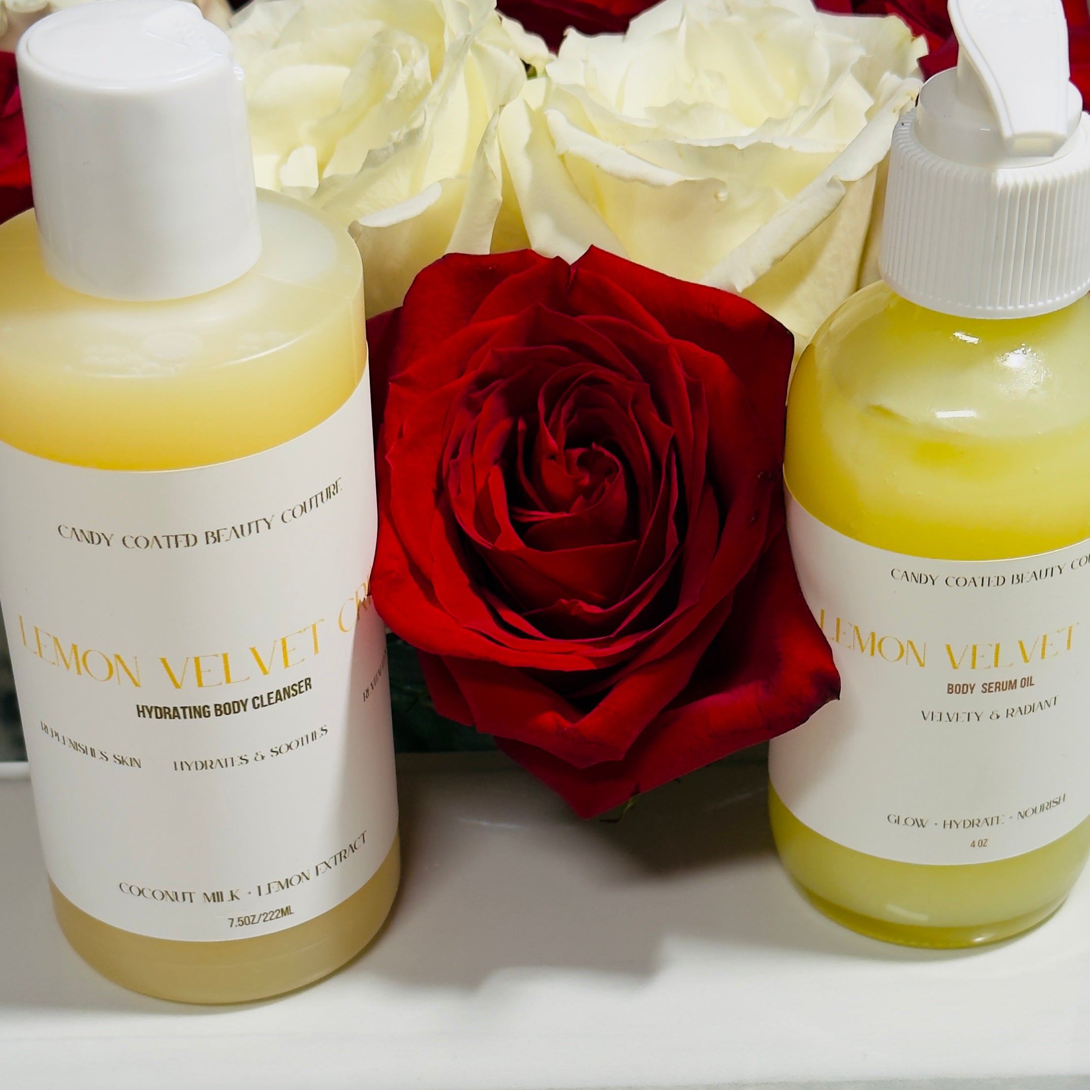 Lemon Velvet Crème Body Serum Oil