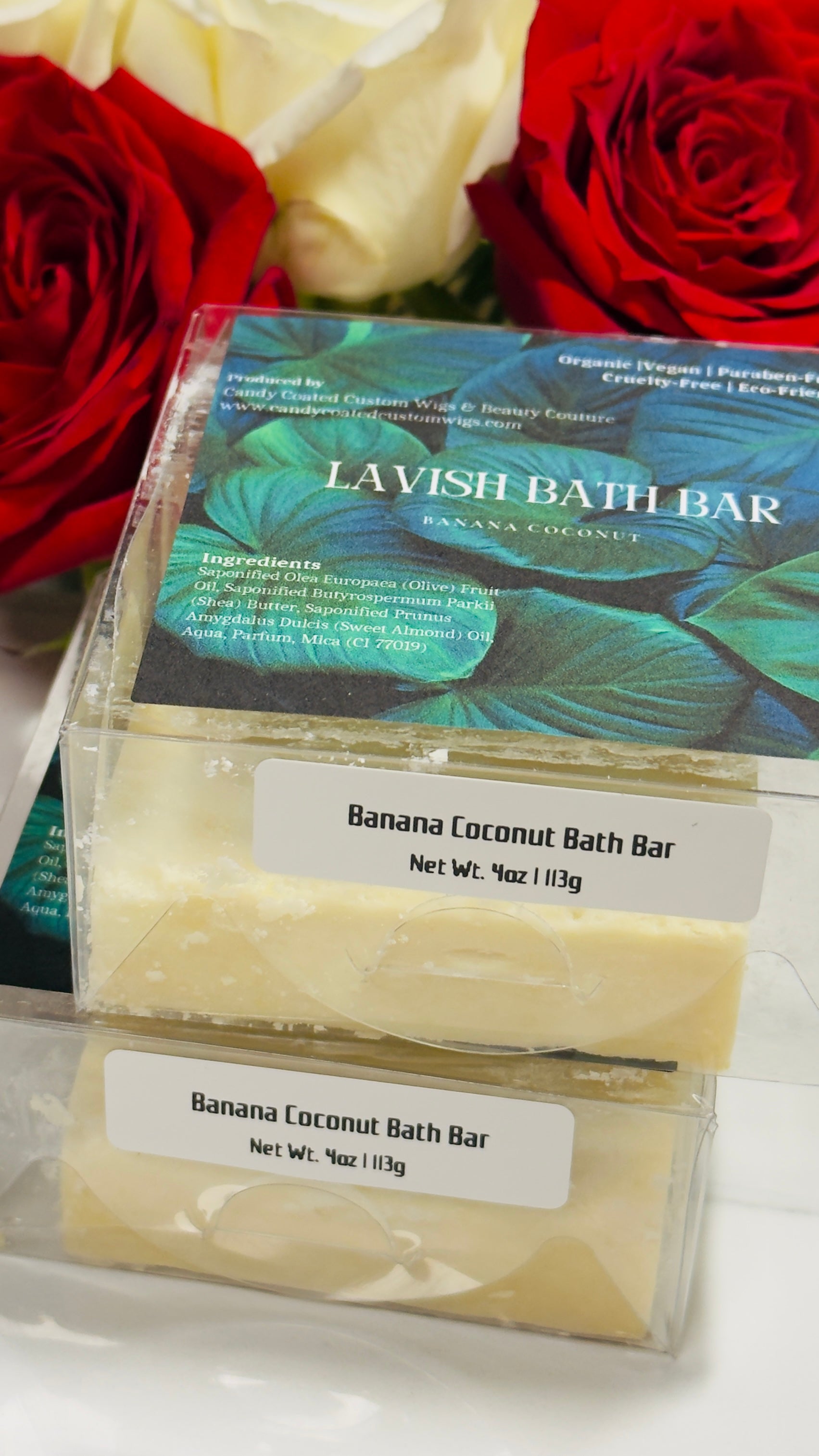 Banana Coconut Lavish Bath Bar