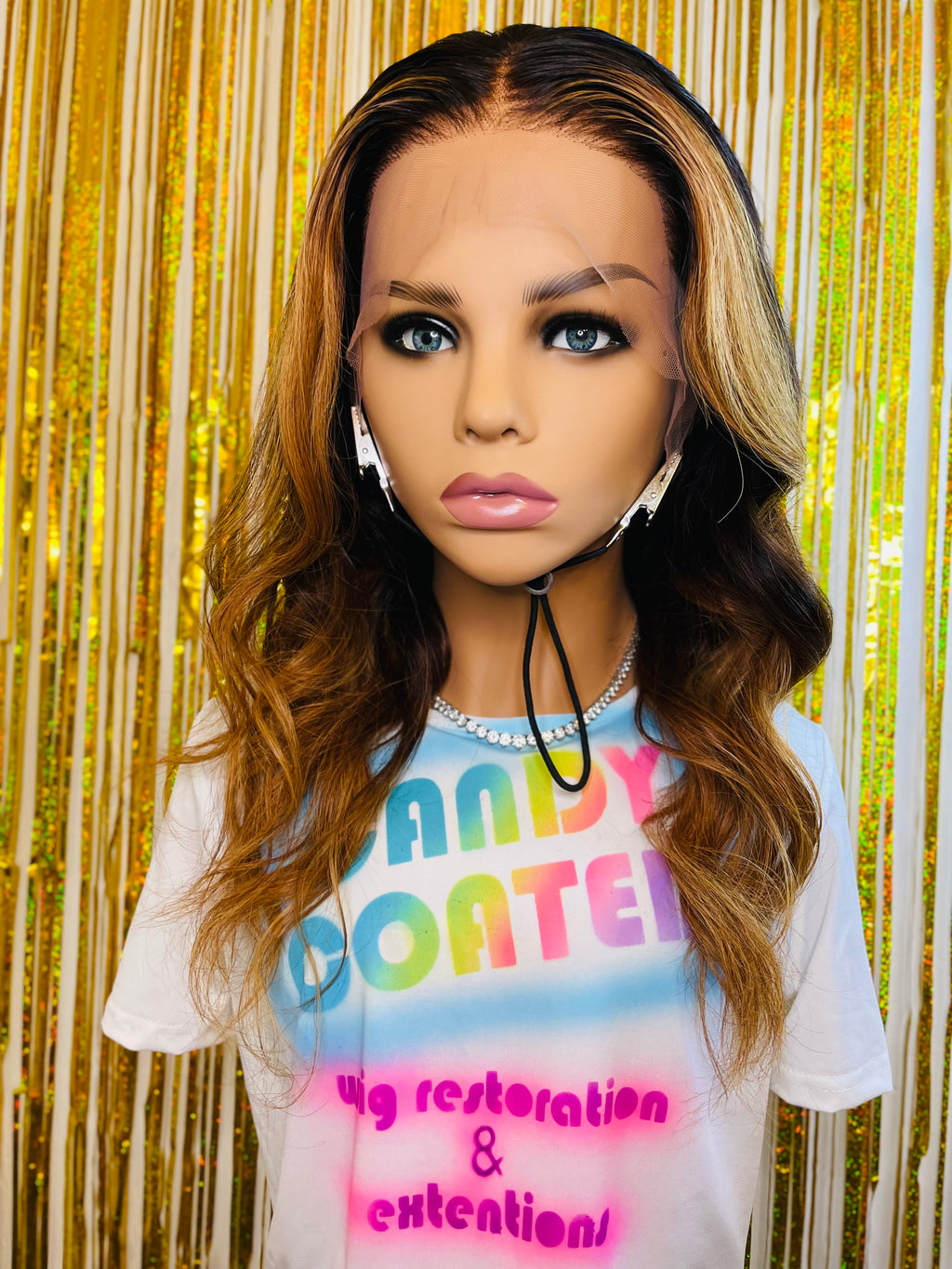 Candy Brulee Ombre Lace Front Wig 13x6