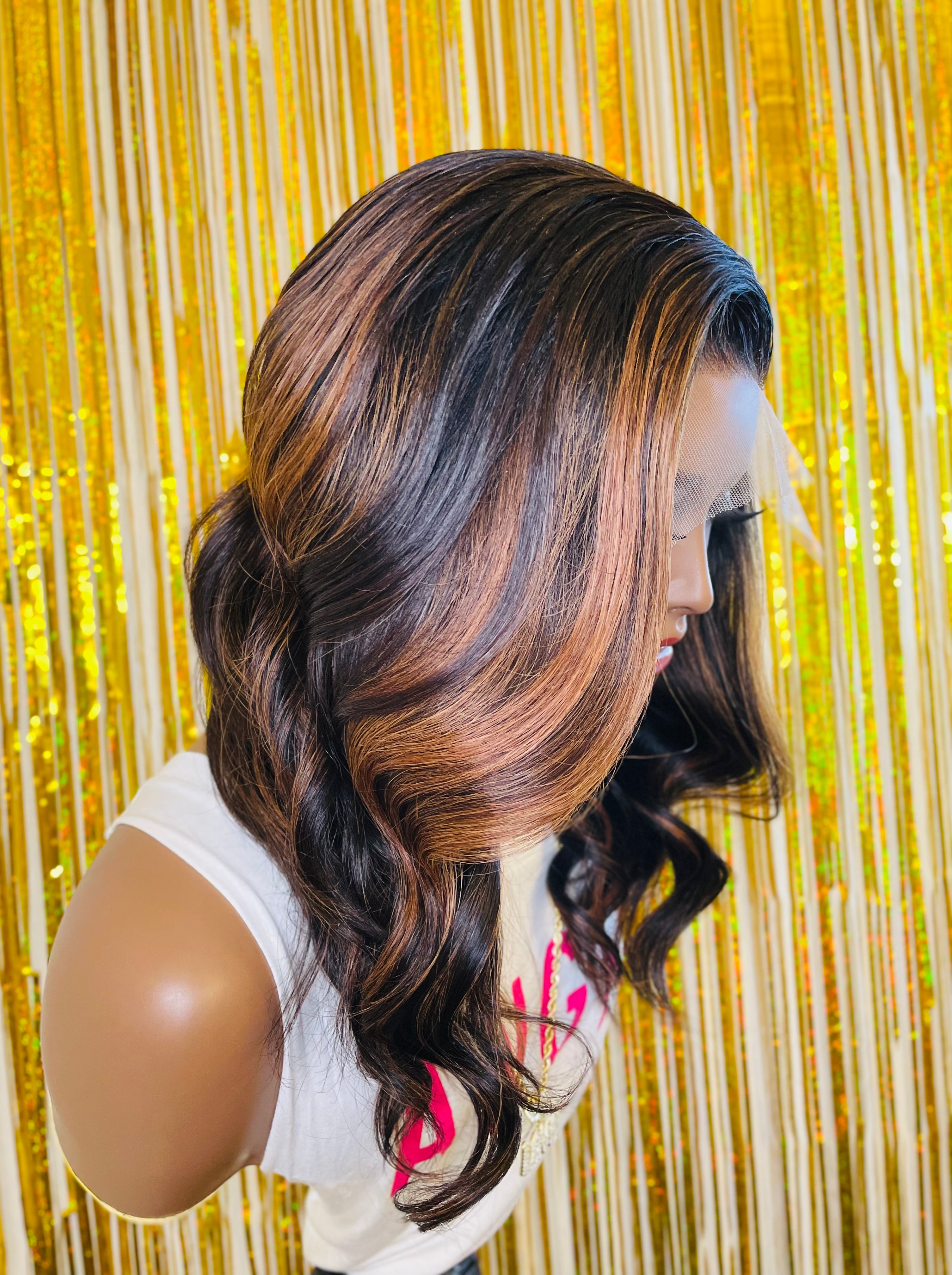 Candy Baklava Custom Colored Balayage Wig